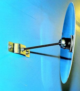 (obrázek pro) Dohledové nerozbitné zrcadlo pr. 400 mm, flexibilní úchyt - Kliknutím na obrázek zavřete
