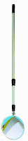 (obrázek pro) Kontrolní zrcadlo o pr. 30 cm s LED na teleskopické tyči 1-3 m